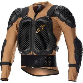 6506823-814-2xl Alpinestars Bionic Action V2 Protection Jacket - Camel/black 2xl