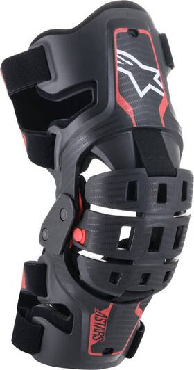 6540520-13-os Alpinestars Bionic 5s Youth Knee Brace Black/red 2704-0645