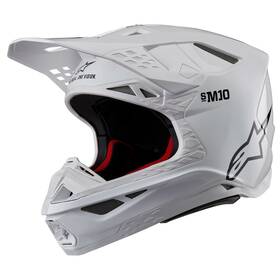 8300323-2180-s Alpinestars Supertech S-m10 Solid Helmets Sm White