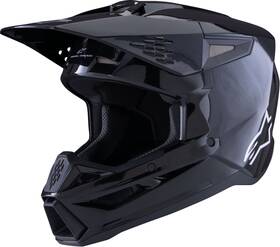 8300326-1180-xl Alpinestars Sm3 Helmet - Solid Gloss Black Xl