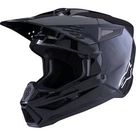8300326-1180-xs Alpinestars Sm3 Helmet - Solid Gloss Black Xs