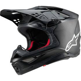 8300423-1902-s Alpinestars 2025 Supertech M10 Carbon Helmet - Fame Matte/gloss Black/carbon