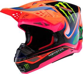 8300425-433 Alpinestars 8300425-433- Supertech M10 Deegan Helmets Orange Lg L