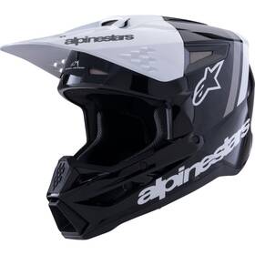Alpinestars 8300826-1546-xl S-m3 Radium Helmet - Black/white/gray X-large Xl