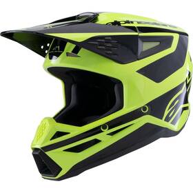 8301026-5011-xl Alpinestars Sm3 Helmet - Heat Gloss Yellow Fluo/black Xl