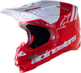 8301523-3012-xl Alpinestars S-m8 Radium 2 Helmet Bright Red/white Xl