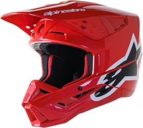 8306423-3010-xs Alpinestars Sm5 Helmet Bright Red Glossy Xs - Part