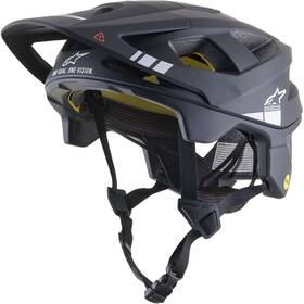 8700421-1092-sm Alpinestars Vector Tech Helmet - Black/gray Small