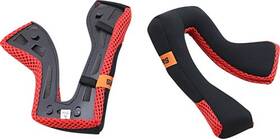 8960221-11-xl Alpinestars Sm5 Helmet Replacement Cheek Pads 5mm Red/gray Xl