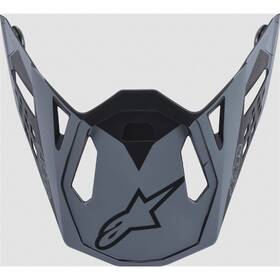 8981119-110-m8 Alpinestars 8981119-110-m8/10 M10/m8 Helmet Visor Matte Meta Black