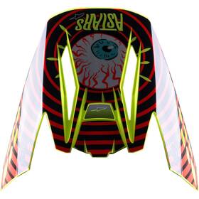 8985722-1355-os Alpinestars Sm5 Visor - Solar Flare Gloss Black/red/yellow