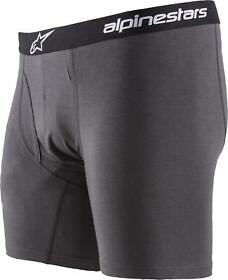 1210-25001-18-s Alpinestars Cotton Brief Charcoal Small Gray
