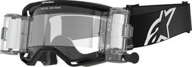 5101125-1529 Alpinestars Goggles Vision 8 Roll-off Goggle - Corp Black Clear