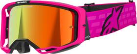 5101625-3083 Alpinestars Goggles Vision 8 Goggle - Corp Pink Red Mirror