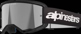 5103225-1456 Alpinestars Goggles Fits Vision 3 - Wordmark Black/silver Mirror