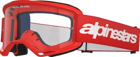 5103325-3067 Alpinestars Goggles Fits Vision 3 Goggle - Wordmark Red Clear Lens