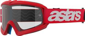 5140325-3067 Alpinestars Goggles Youth Fits Vision Goggle - Blaze Red Clear Lens