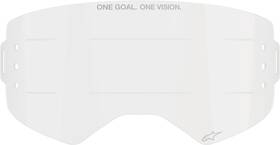 9100625-016 Alpinestars Goggles Supertech Roll-off Goggle Lens - Clear
