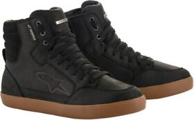 2542015-1084-8 Alpinestars J-6 Waterproof Riding Shoes Black Gum 3405-2296