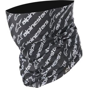 4759421-12 Alpinestars Linear Neck Tube Osfa Black White