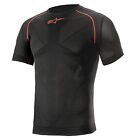 4280-0301-07 Alpinestars Ride Tech V2 Short Sleeve Summer Top X-large Xx-large Black Red
