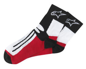 4703011-30-sm Alpinestars Road Racing Ankle Socks Black Small Medium