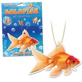 13123 Archie Mcphee Goldfish Air Freshener Orange 1 Count Pack Of