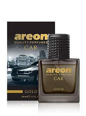 Mcp-04 Areon Car Perfume Gold - Air Freshener In Glass 1.69 Fl Oz Pack Of 1