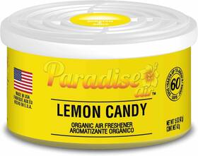 Org-12036ct144-2pc Atb 2 Pc Paradise Organic Air Freshener Lemon Candy Scent Fiber Variable Yellow