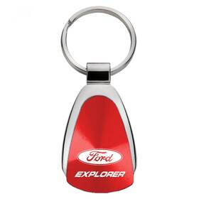 Au-tomotive Gold 718544335198 Inc. Officially Licensed Red Teardrop Key Fob Standard