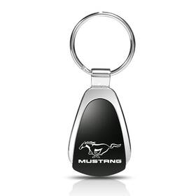 Au-tomotive Gold 789545259004 Kck.mus Ford Mustang Tear Drop Keychain Black 1