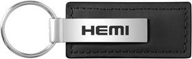 Kc1540.hem Au-tomotive Gold Inc. Officially Licensed Black Leather Key Fob For Mopar