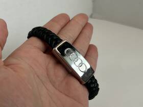 Audj110 Audi High Quality Genuine Leather Bracelet -magnetic-unisex- Discontinued