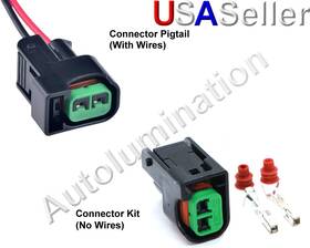 C61b2 Autolumination Connector Fuel Injector Harness Hyundai Ix35 Sonata Kia K5 Kx3 Sorento Sportage