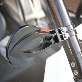15425800024b31-172db4 Axia Alloys Round Convex Side Mirror Kit 4 Inch Black For Polaris Rzr Xp 1000