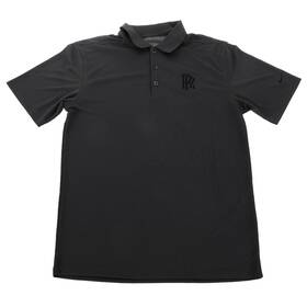 S1963dgrey Bentley Genuine Rolls Royce Nike Mens Small Dark Gray 3 Button Golf Polo