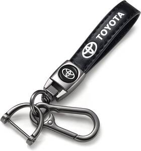 Addfd-07 Bfiveante Leather Car Keychain Set For Toyota Corolla Rav4 Highlander Ak00l-black7
