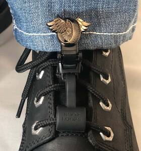 Biker Boot Straps 426933845373 Midnight Cycle Boot-loops