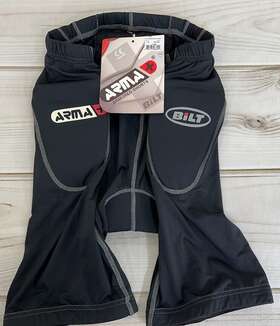 471986 Bilt Dominator Ce Short Mens Padded Moto Shorts Size L / Xl Nwt A5919