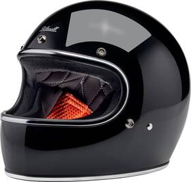 1002-101-501 Biltwell Gringo Helmet - Gloss Black Xs
