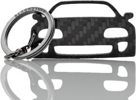 Bs-941 Blackstuff Carbon Fiber Keychain Keyring Ring Holder Compatible With Supra Mk4 A80