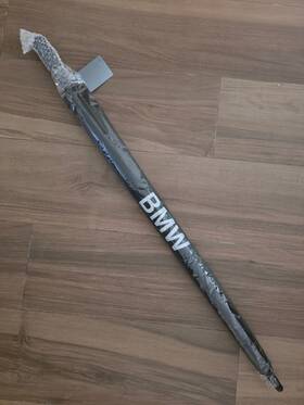 80232-439-652 Bmw Genuine Oem Black 48 Inch Large Golf Umbrella Imported Eu