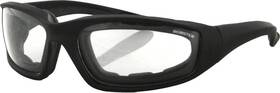 Bobster 642608036878 Foamerz Sunglasses 2 Black With Clear Lens
