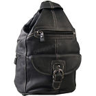 Bpa1011 Hot Leathers Leather Pocket Backpack Purse