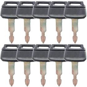 3211070170 Brand A.a 10 Pack Keys For Kobelco New Holland Case Excavators Kawasaki Loader