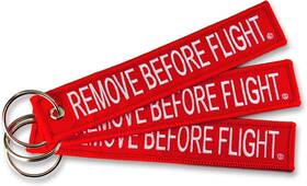 Ap-0251-a Brand Apex Imports Aixepa 3x Remove Before Flight Red/white Key Chain 5.5 Inch X 1 Motorcycle Atv