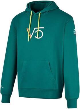 Amc22ksw09 Brand Aston Martin F1 Sebastian Vettel Hoodie X-small Green