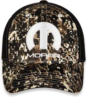 E1658 Brand Checkered Flag Sports Mopar Baseball Cap For Men - Logo Car One Size Camo