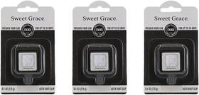 Lw-0706-02 Bridgewater Candle Auto Vent Clip 3 Pack Count Of 1 Sweet Grace