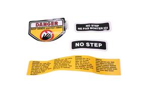 315514 Briggs & Stratton New Oem And Hand-cut Warning Decal Kit Nos